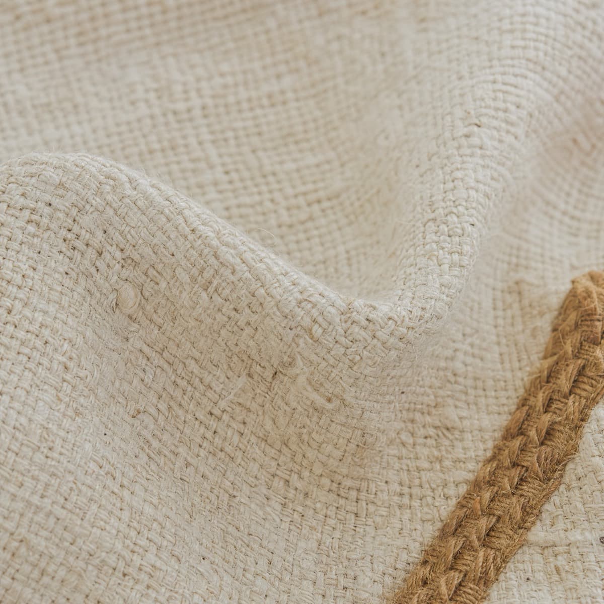Macro view of linen